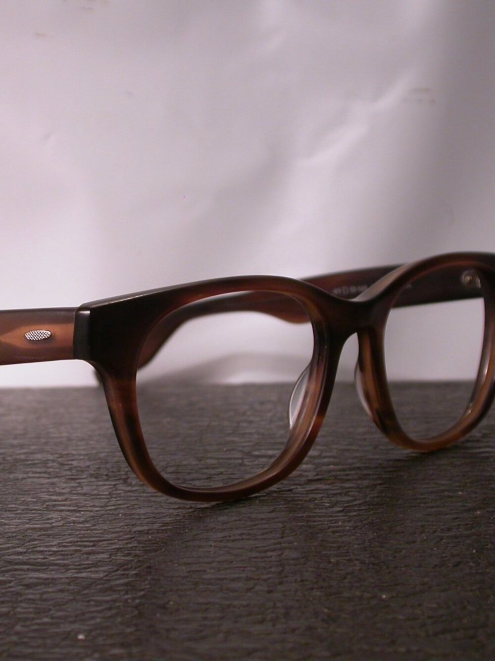 Barton Perreira Wendel Matte Clear Tortoise Classic Eyeglasses Frames Japan